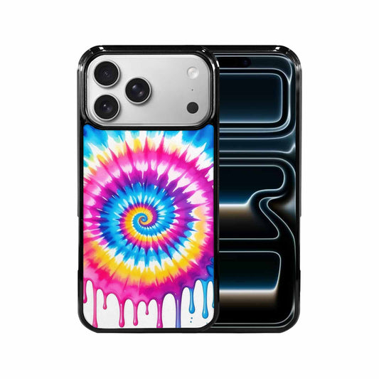 iPhone 17 Pro Max Case — Tie Dye Drip Tie Dye, Customized Protective Case