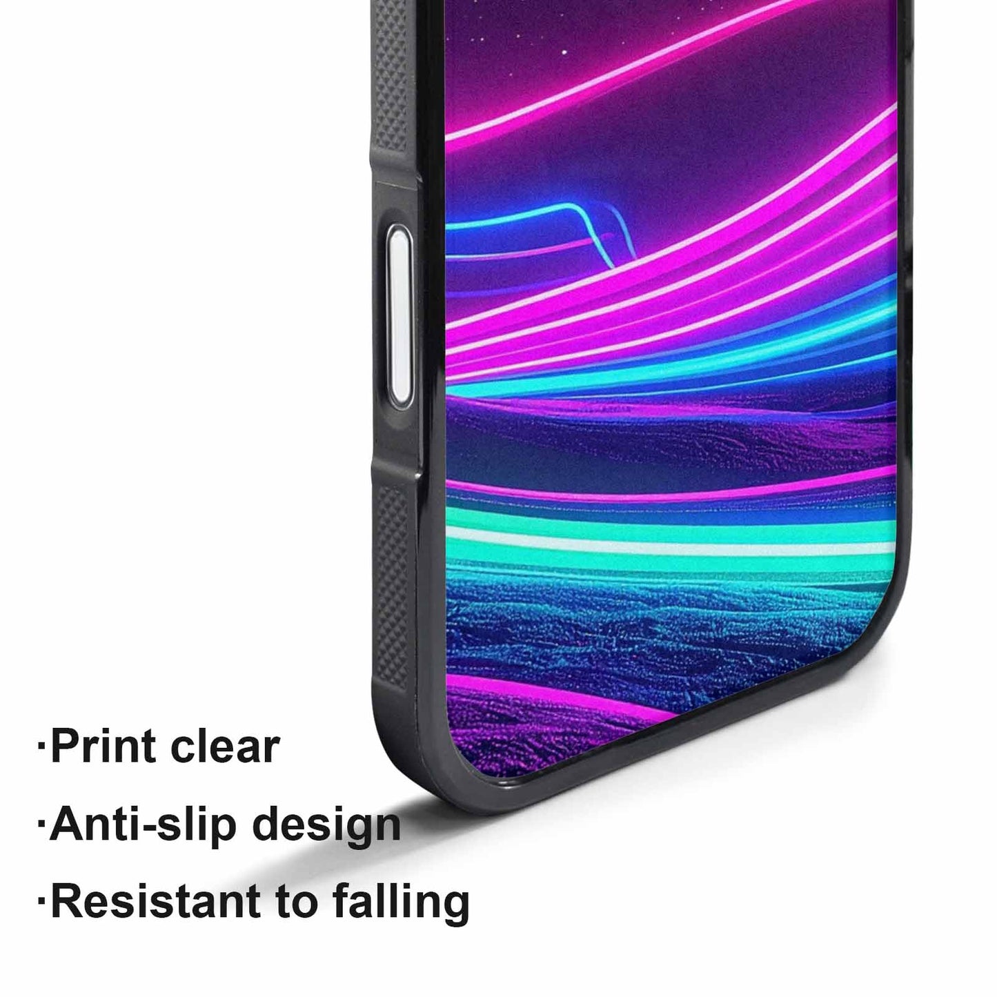 iPhone 17 Pro Max Case — Neon Cartoon Retro Vintage, Custom Designed Case Cover
