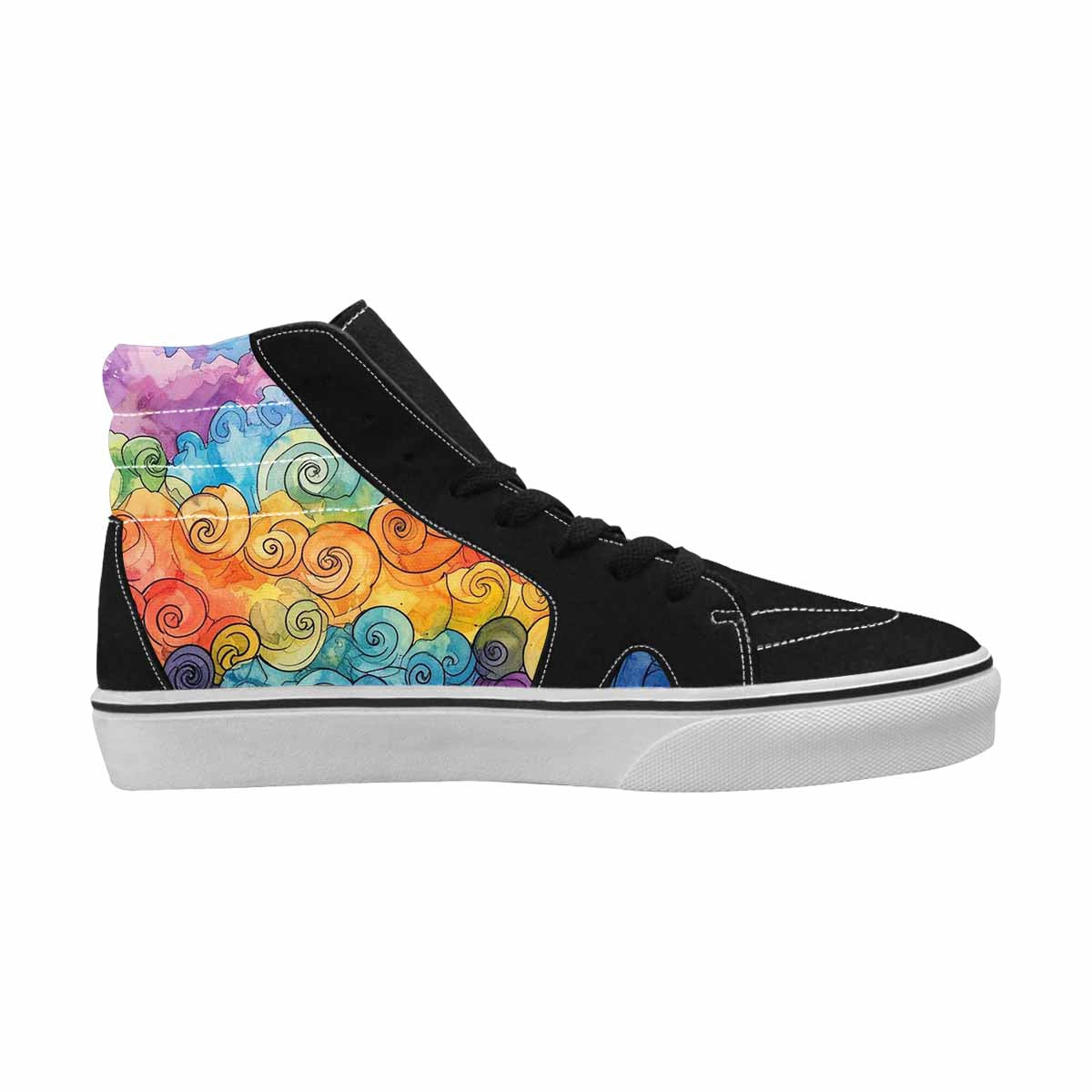 MEN'S Tie High Top Canvas Grunge Shoes