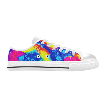 MEN'S Tie Dye Splash Retro Canvas Surreal Sneakers