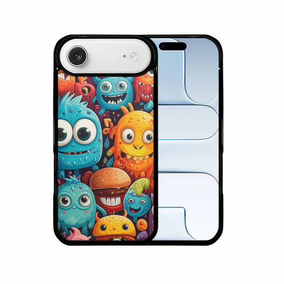 iPhone 17 Air Case — Small Cartoon Monster Character Pattern Cartoon, Unique Phone Case Design