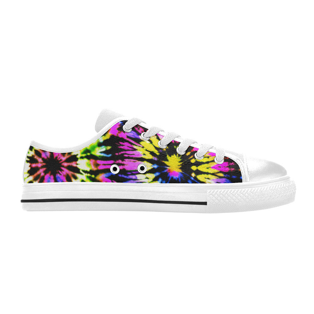 MEN'S Cc Tie Dye Art Canvas Y2K Sneakers