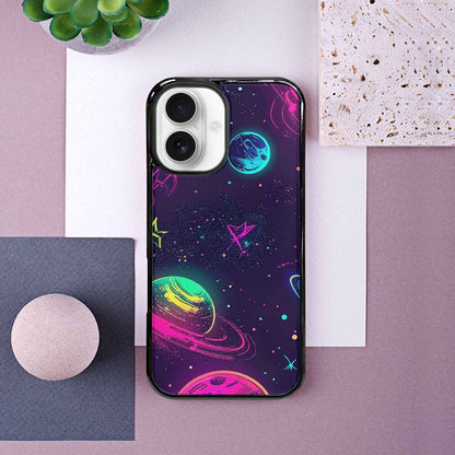 iPhone 16 Case — Space Galaxy Astronaut, Custom Printed Phone Case