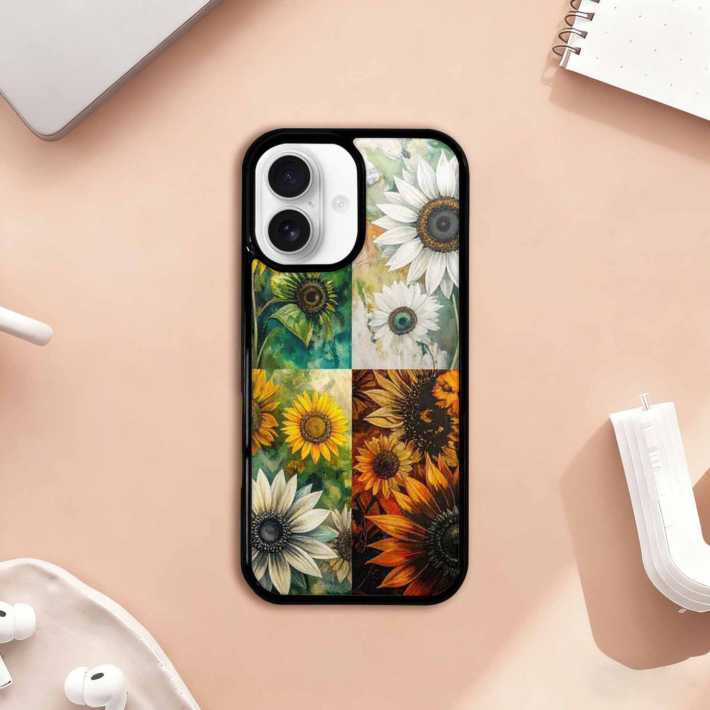 iPhone 17 Case — Blend Melt Them Together Floral, Custom Phone Case