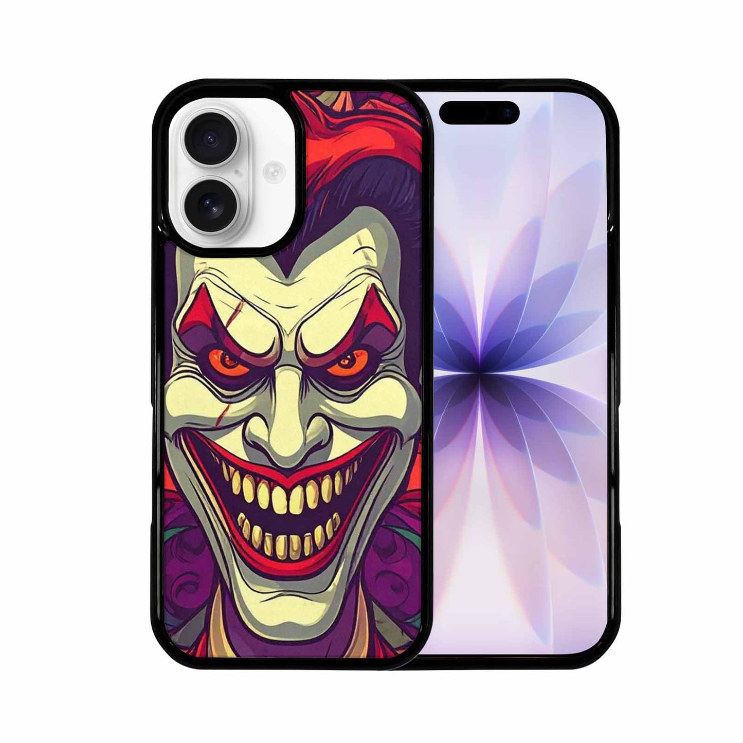 iPhone 17 Case — Evil Circus Heads Faces Cartoon Cute, Customized Protective Case