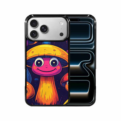 iPhone 17 Pro Max Case — Retro Mushroom Cartoon Art Retro Vintage, Custom Designed Case Cover
