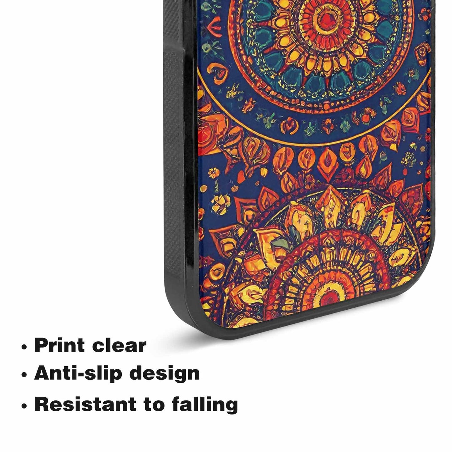 iPhone 15 Plus Case — Mandala Lions, Unique Phone Case Design