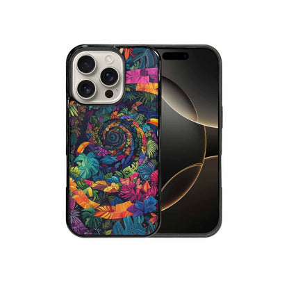 iPhone 16 Pro Case — Toucan Jungle Toucan Jungle Pattern Hundreds, Custom Printed Phone Case