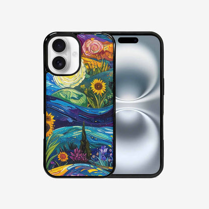 iPhone 16 Case — Blend All Versions Together Melting Together, Custom Art Phone Cover