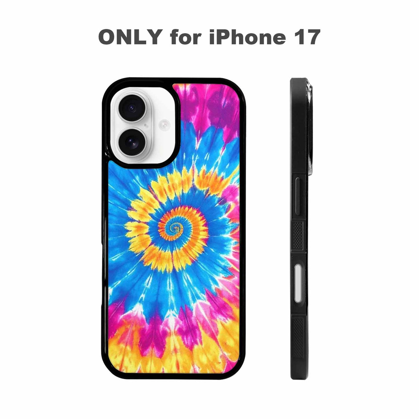 iPhone 17 Case — Tie Dye Spiral Art Tie Dye, Original Design Phone Case