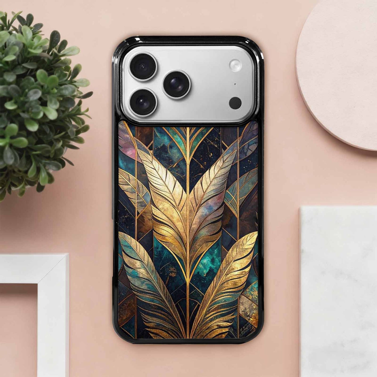iPhone 17 Pro Max Case — Iridescent Animal Print Animal Print, Custom Art Phone Cover