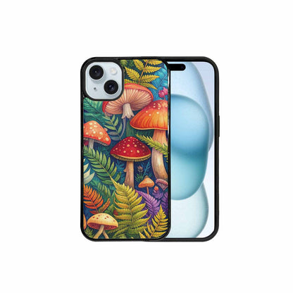 iPhone 15 Plus Case — Mushrooms Botanicalmushrooms P Cix, Custom Made Phone Cover