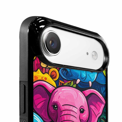 iPhone 17 Air Case — Seamless Tileable Pattern Of Overlapping Cartoon, Custom Phone Case