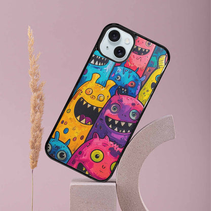 iPhone 15 Plus Case — Goofy Cartoon Monster, Personalized Phone Case