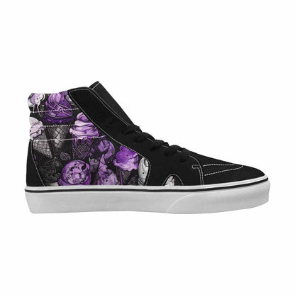 MEN'S Ice Cream Motif High Top Canvas Dark Academia Sneakers