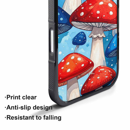 iPhone 17 Pro Max Case — Vivid Winter Mushroom Cartoon Cute, Unique Phone Case Design