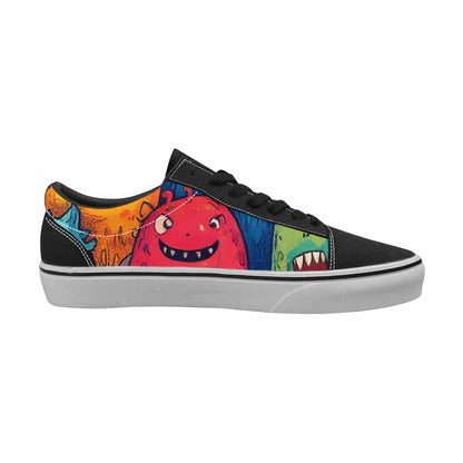 WOMEN'S Monsters (general) Lace-Up Canvas Grunge Shoes