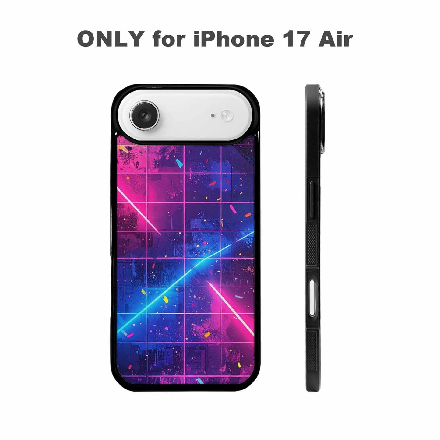 iPhone 17 Air Case — Seamless Tileable Pattern Of Overlapping Original, Original Design Phone Case