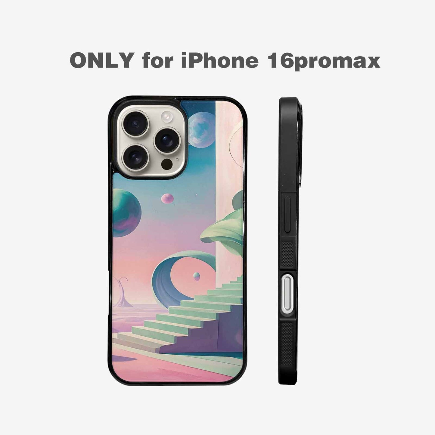 iPhone 16 Pro Max Case — 1930s European Surrealist Art Style Dreamlike, Customized Protective Case