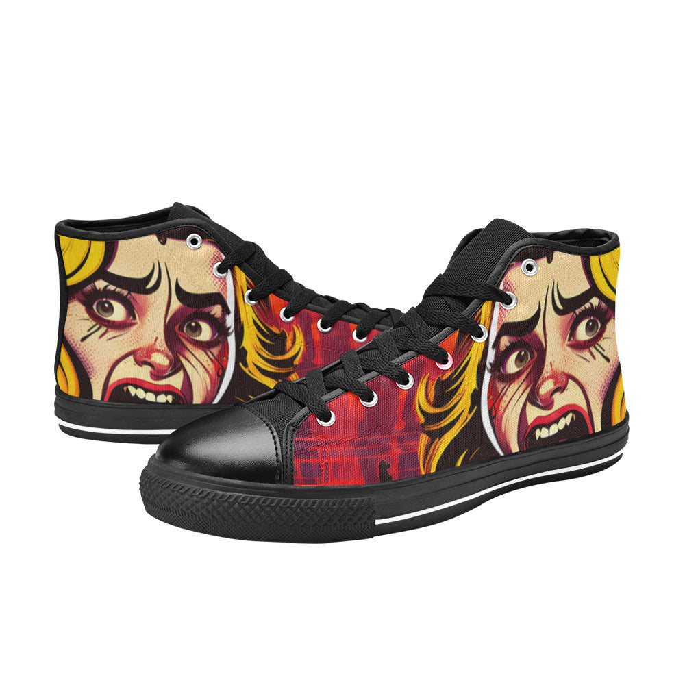 WOMEN'S Scream 1 High Top Canvas Vivid Shoes