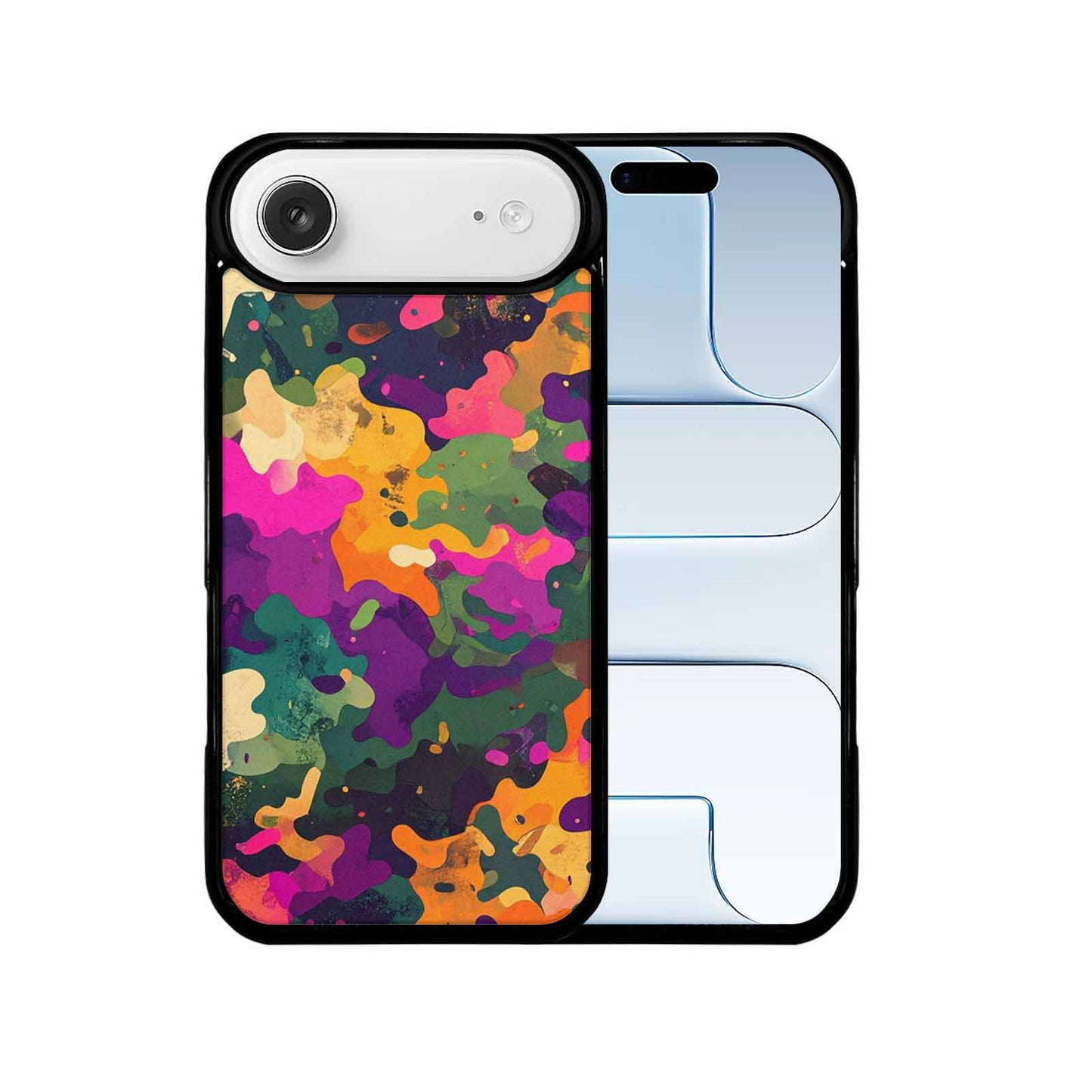 iPhone 17 Air Case — Small Military Camouflage Blotch Pattern Camo, Custom Art Phone Cover