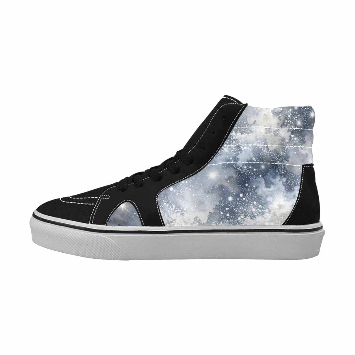 MEN'S Galaxy Art - High Top Canvas Y2K Sneakers