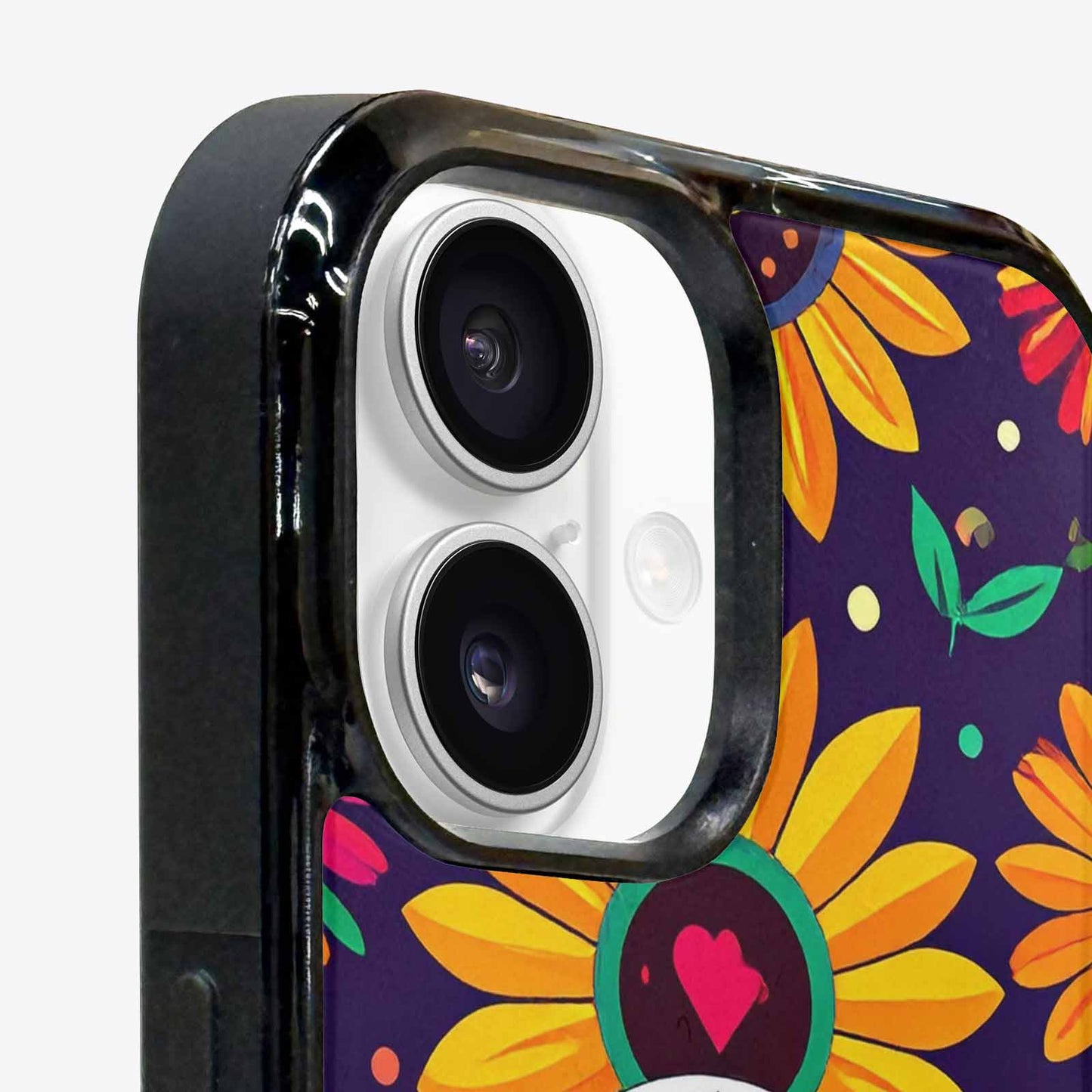 iPhone 16 Case — Sunflowers Hundreds Of Skulls Art Seamless, Original Design Phone Case