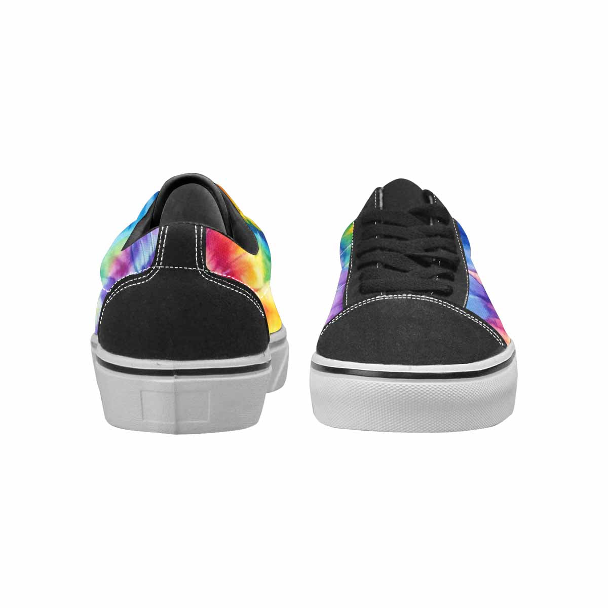 WOMEN'S Tie Dye - Canvas Lace-Up Y2K Sneakers