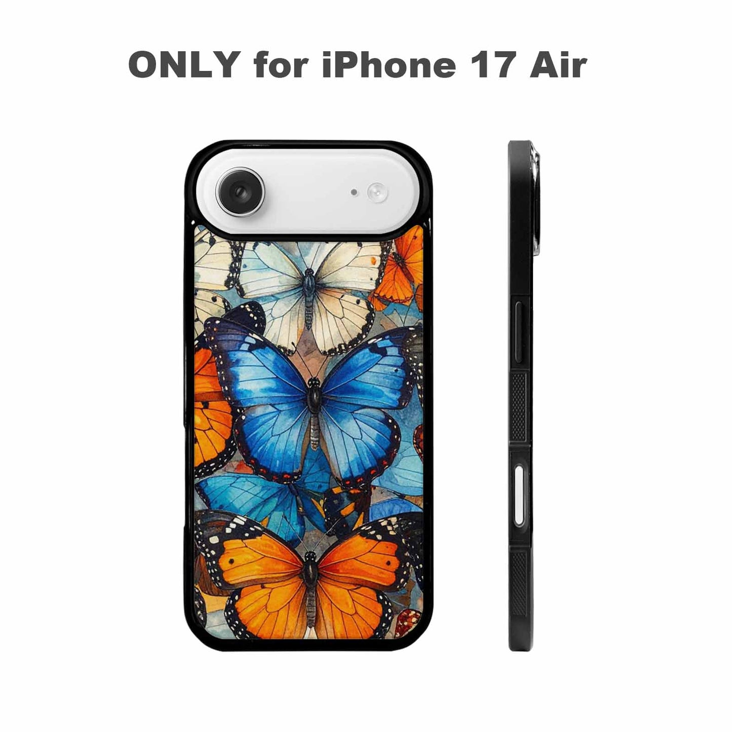 iPhone 17 Air Case — Small Butterfly Wing Pattern Randomly Original, Custom Printed Phone Case