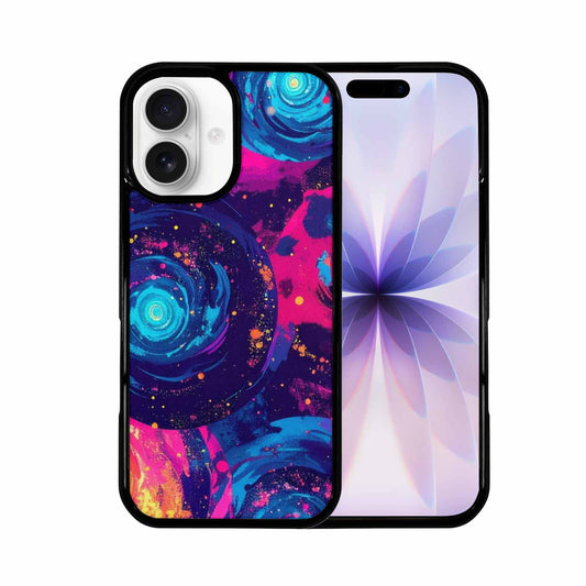 iPhone 17 Case — Leopard Print Galaxy Seamless Animal Print, Custom Phone Case