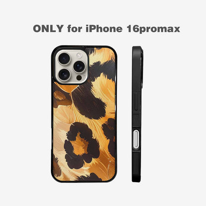 iPhone 16 Pro Max Case — Leopard Soft Airbrush Gradient, Custom Designed Case Cover