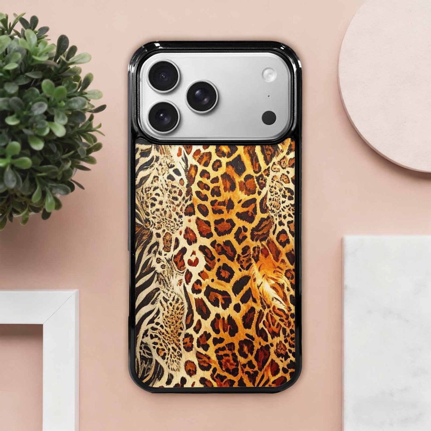 iPhone 17 Pro Max Case — Small Animal Print Pattern, Animal Print, Customized Protective Case