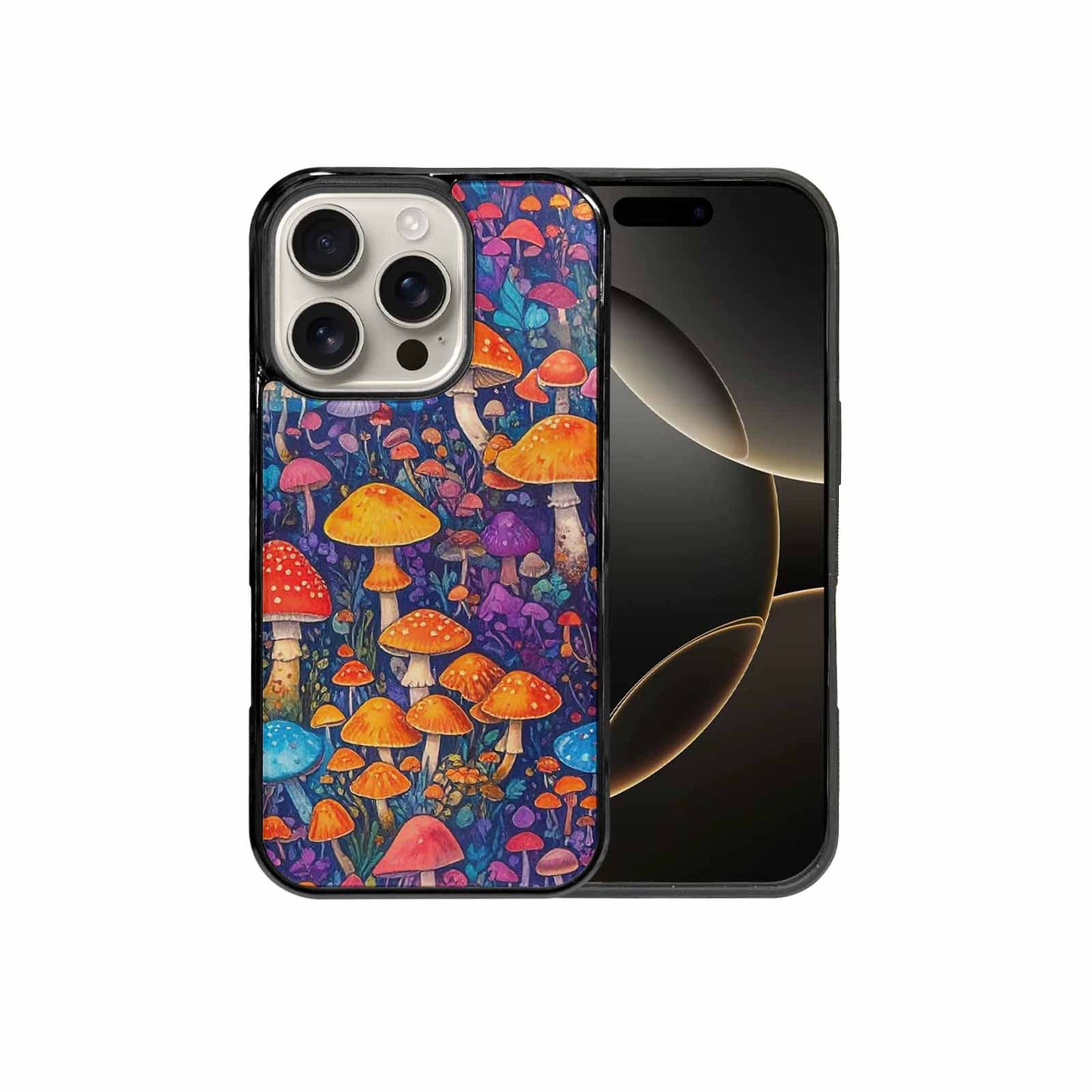 iPhone 16 Pro Case — Mushrooms General Mushrooms Pa, Personalized Phone Case