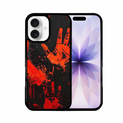 iPhone 17 Case — Splatter Paint Art Hand Original Art, Original Design Phone Case