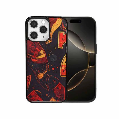 iPhone 15 Pro Max Case — Dice And Casino Pattern Seamless Repeat, Original Design Phone Case