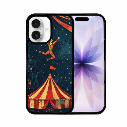 iPhone 17 Case — Vintage Circus Art Pattern Retro Vintage, Personalized Phone Case