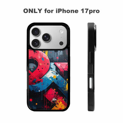 iPhone 17 Pro Case — Seamless Repeating Pattern Of Overlapping Camo, Custom Art Phone Cover