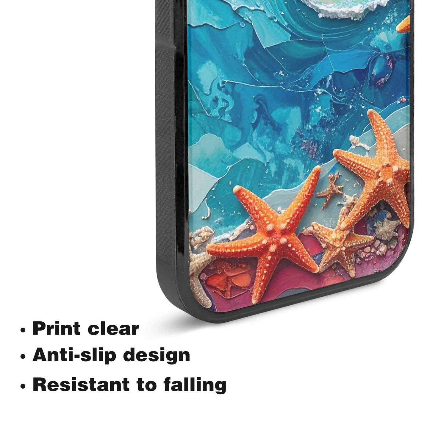 iPhone 15 Case — Starfish Cluster Starfish Cluster Pattern Hundreds, Personalized Phone Case