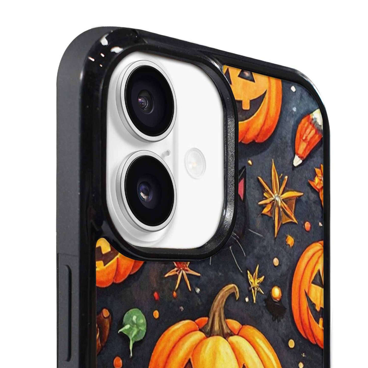 iPhone 17 Case — Small Halloween Pattern, Randomly Original Art, Custom Made Phone Cover