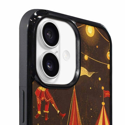 iPhone 17 Case — Vintage Circus Art Pattern Retro Vintage, Custom Made Phone Cover