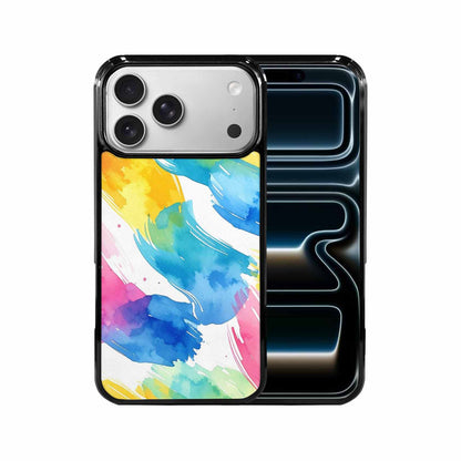 iPhone 17 Pro Max Case — Trans Strong Watercolor Seamless Watercolor Abstract, Custom Art Phone Cover