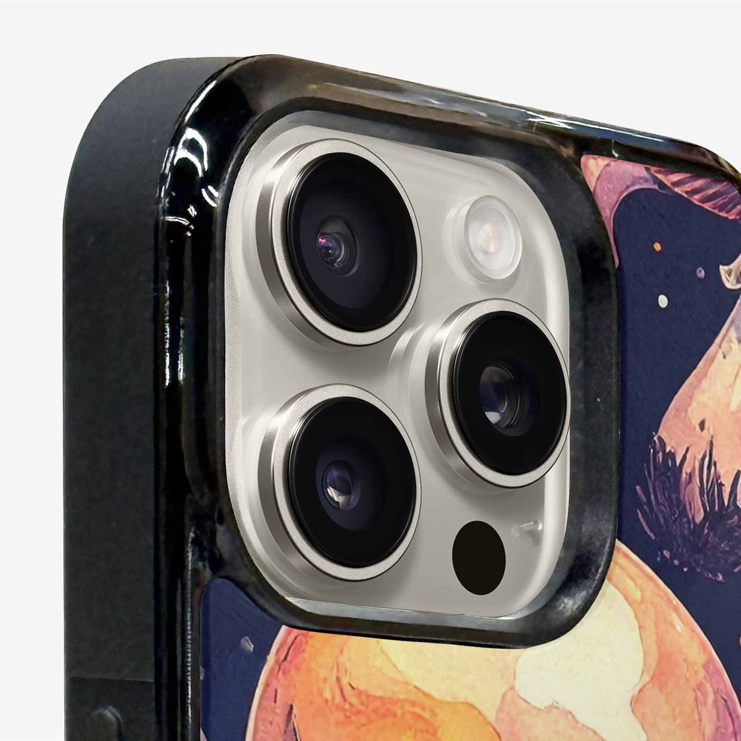 iPhone 16 Pro Case — Mushroom Skulls Custom, Custom Phone Case