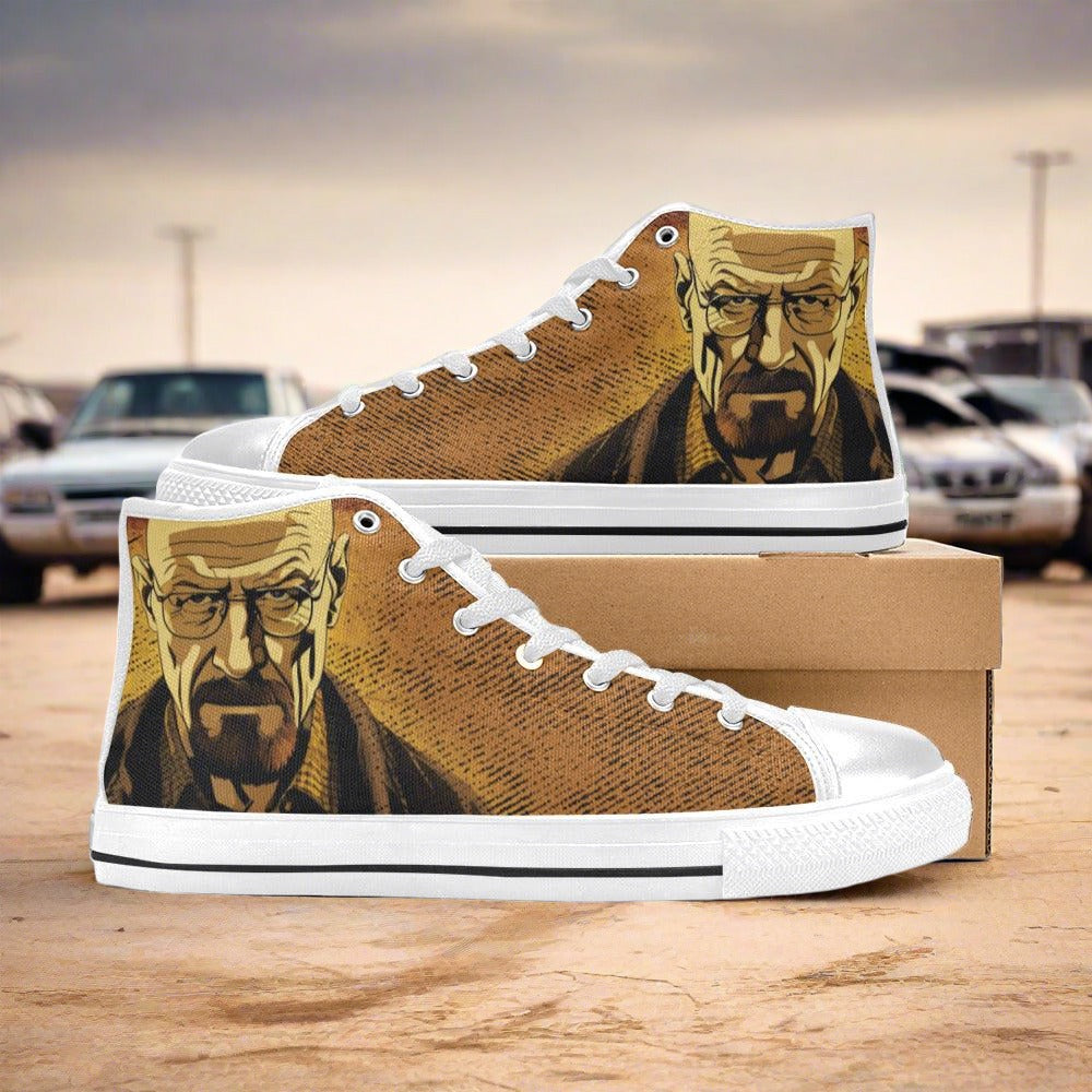 Egyptian Vivid Multicolor Vivid WOMEN Bold Art - Freaky Shoes | Custom Art Sneakers