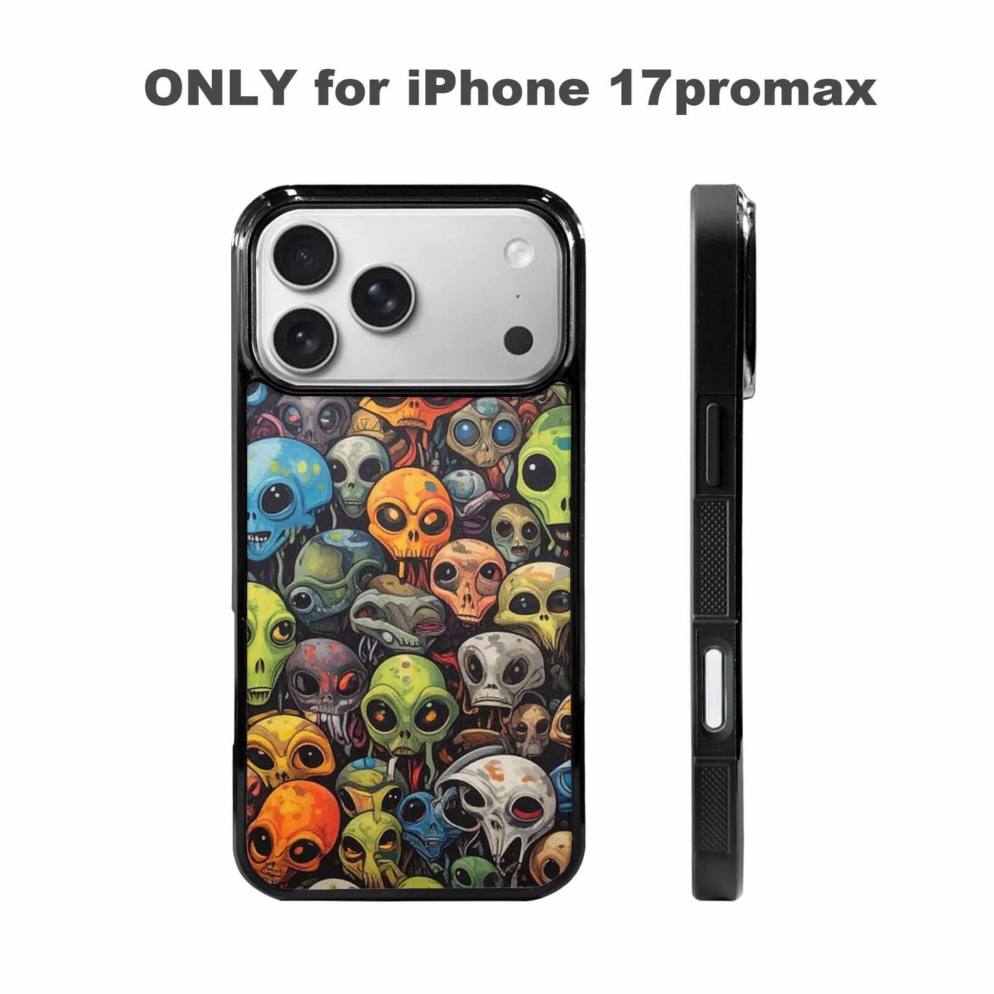 iPhone 17 Pro Max Case — Aliens Camo Aliens Alien Scifi, Custom Phone Case