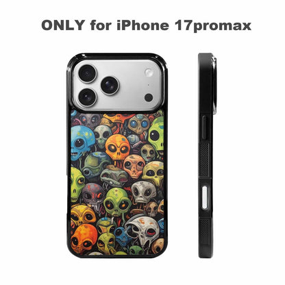 iPhone 17 Pro Max Case — Aliens Camo Aliens Alien Scifi, Custom Phone Case