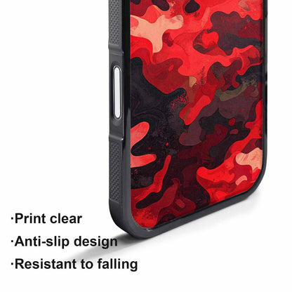 iPhone 17 Air Case — Small Military Camouflage Blotch Pattern Camo, Customized Protective Case