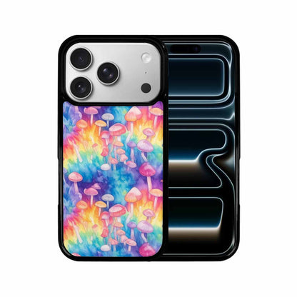 iPhone 17 Pro Case — Mushrooms Tie Dyemushrooms Pat Cg9 Tie, Customized Protective Case