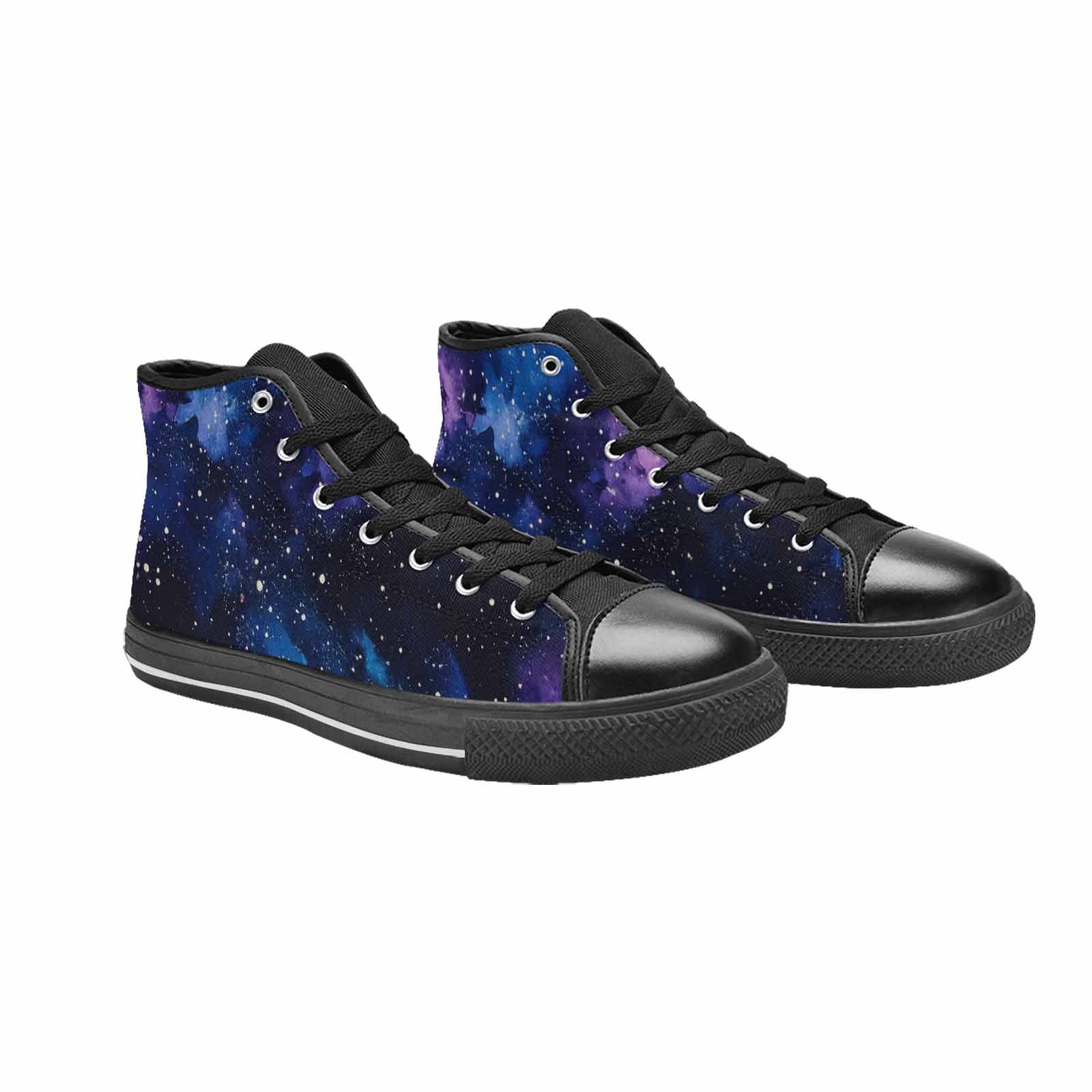 MEN'S Galaxy Art - High Top Canvas Dreamcore Custom Shoes