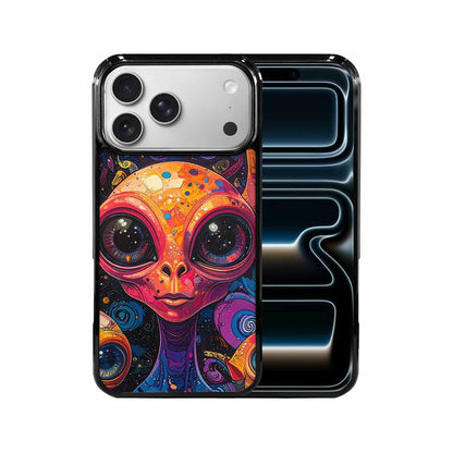 iPhone 17 Pro Max Case — Cartoon Alien Characters Alien Scifi, Original Design Phone Case