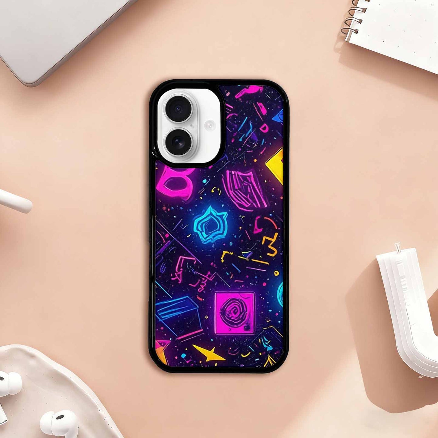 iPhone 17 Case — Retro Motif Retro Motifs Retro Vintage, Custom Phone Case